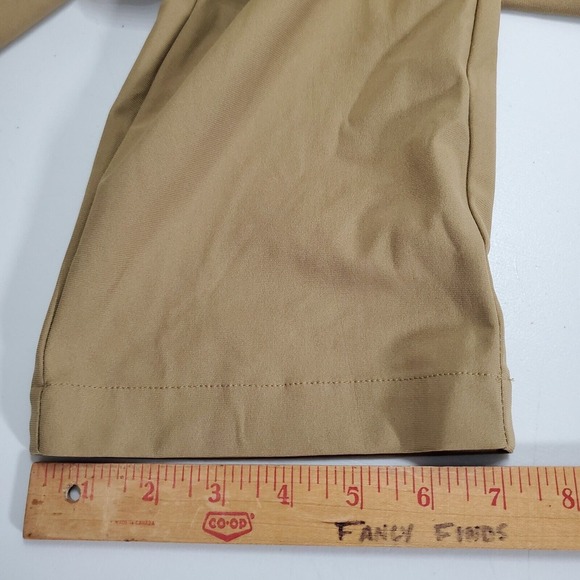 VRST Mens Commuter Pants 34x32 (Fits 33x30) Khaki Stretch Work Travel Casual - Picture 9 of 10